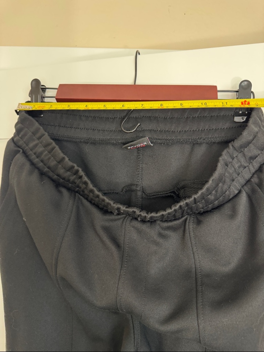 Spyder Active Black and Red Performance Pants size Small waist 26 #1 - Picture 4 of 6
